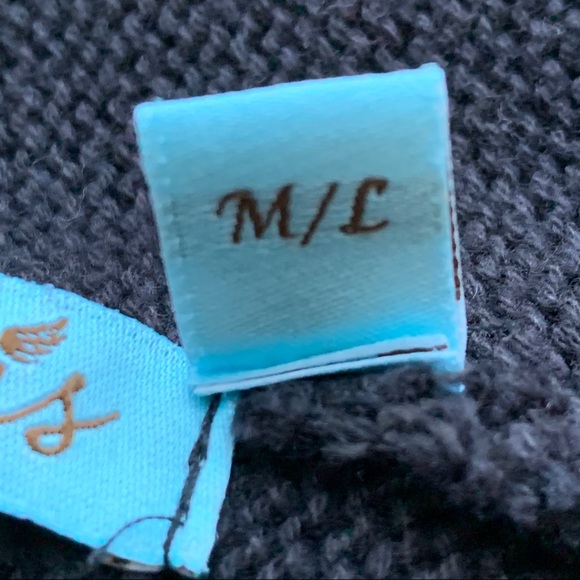 Goddis Open Front Wrap Waterfall Cardigan Sweater - Picture 11 of 12